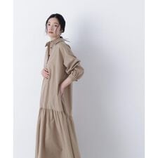 〈N.〉オーバーシャツワンピース