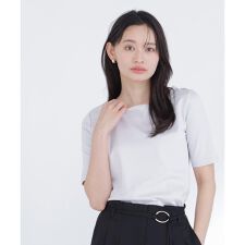 ベーシックTシャツ スクエアネック