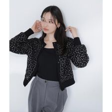 フラワーチュール刺繍カーディガン