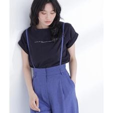 切替スリーブロゴTシャツ