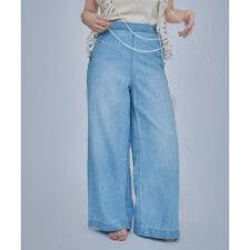 〈N.〉デニムマリンパンツ