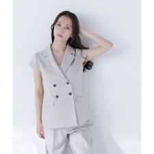 スタイルアップ SETUP ペプラムジャケット