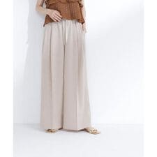 麻調ワイドパンツ