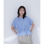 ちょうど、いい服〉きゅっとふわっと。全部盛りブラウス | ナチュラル 
