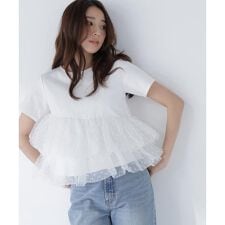 カットドビーティアードカットソー | ナチュラルビューティー 