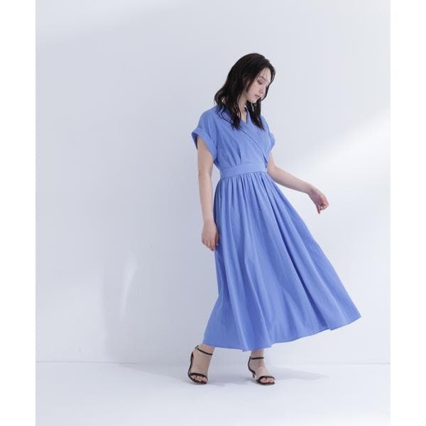 開襟フレンチワンピース | ナチュラルビューティーベーシック(NATURAL