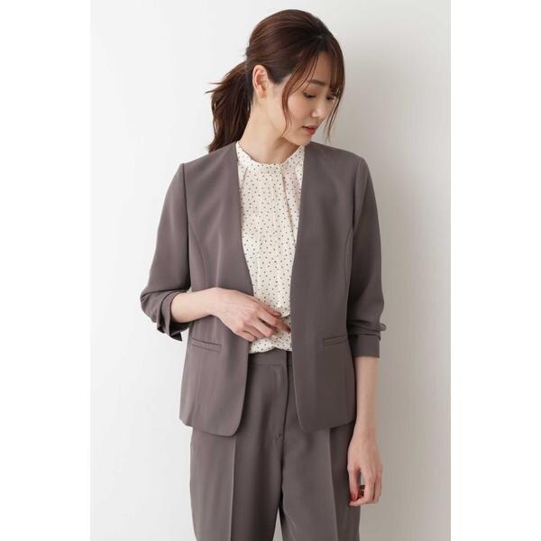 洗える]トリクシオンツイルセットアップ ジャケット | ナチュラル