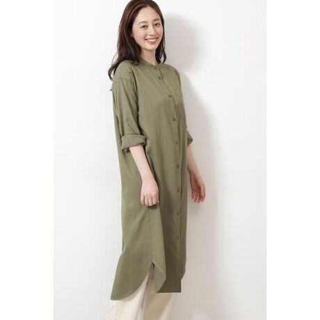 ツイルシャツワンピ ナチュラルビューティーベーシック Natural Beauty Basic ファッション通販 マルイウェブチャネル To606 193 22 01