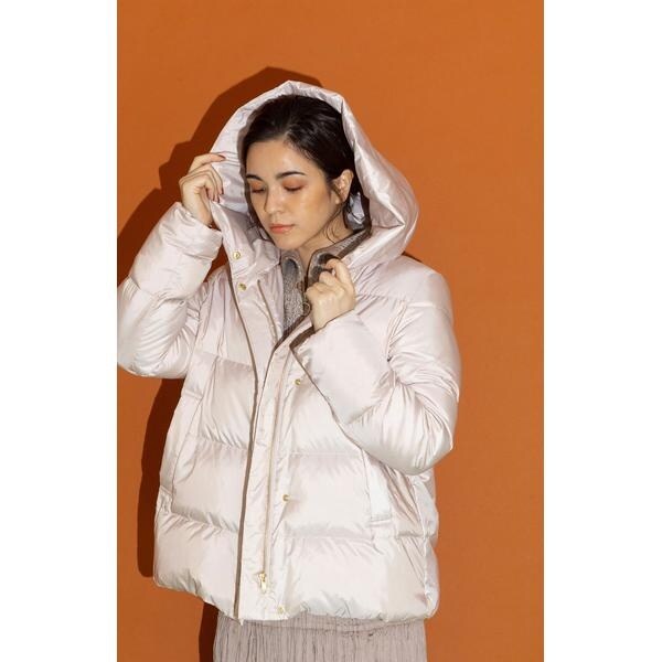 お買い得モデル Very1月号掲載 ダウン ナチュラルビューティベーシック ダウンジャケット News Elegantsite Gr