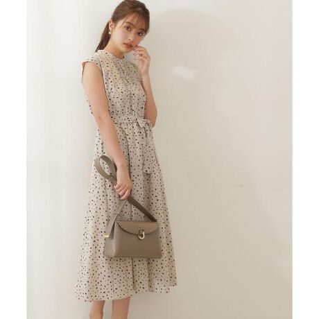 レオパードドットワンピース プロポーション ボディドレッシング Proportion Body Dressing ファッション通販 マルイウェブチャネル