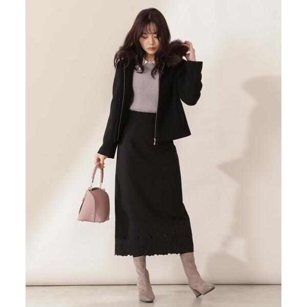 PROPORTION BODY DRESSING ショートフードブルゾン ショートフードブルゾン | プロポーション ボディドレッシング