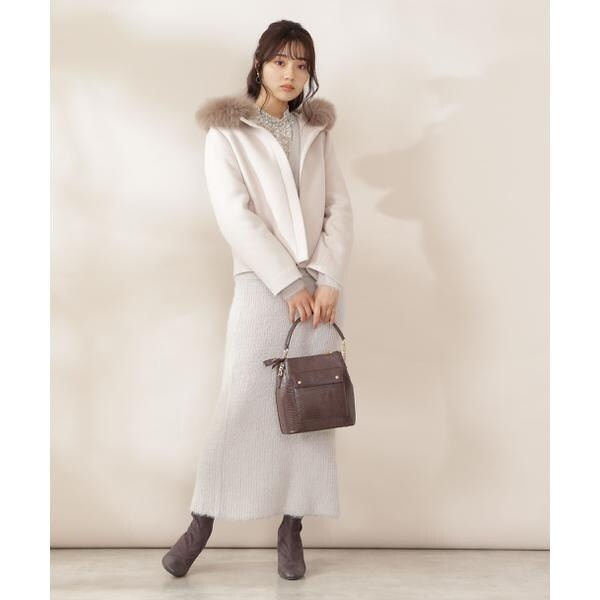 PROPORTION BODY DRESSING ショートフードブルゾン ショートフードブルゾン | プロポーション ボディドレッシング