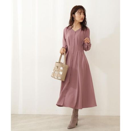 ギャザーショルダーワンピース プロポーション ボディドレッシング Proportion Body Dressing ファッション通販 マルイウェブチャネル