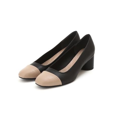 美人百花5月号掲載商品 バイカラーカラムヒールパンプス プロポーション ボディドレッシング Proportion Body Dressing ファッション通販 マルイウェブチャネル