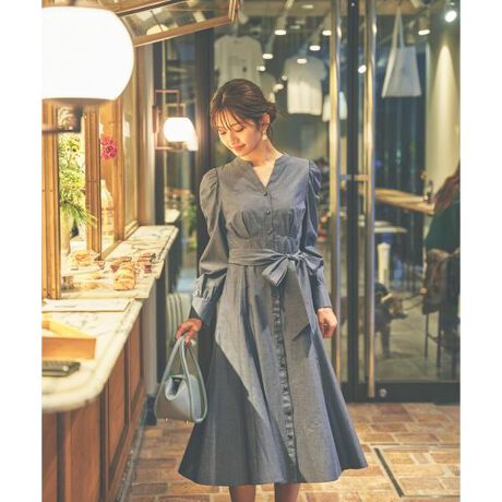 美人百花4月号掲載商品 シャンブレーシャツワンピース プロポーション ボディドレッシング Proportion Body Dressing ファッション通販 マルイウェブチャネル 美人百花4月号掲載商品 シャンブレーシャツワンピース プロポーション ボディドレッシング Proportion Body Dressing ファッション通販 マルイウェブチャネル