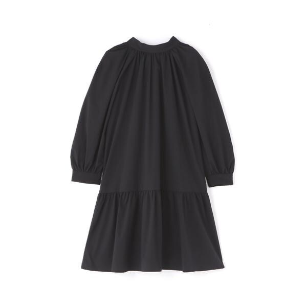 EDIT COLOGNE】長袖ワンピース バックリボンミニワンピース