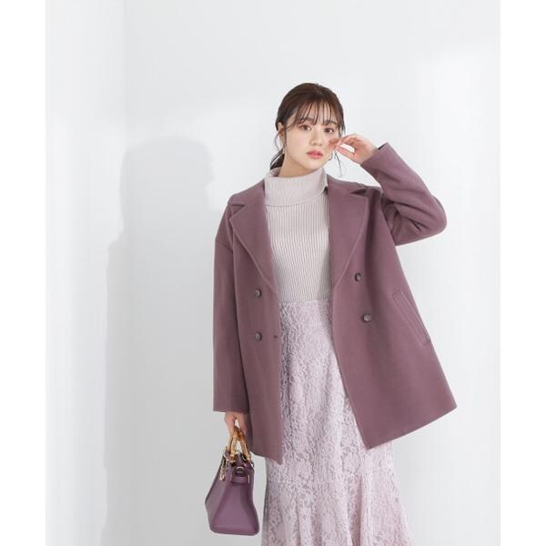 プロポーションボディドレッシング ミドル丈ビックカラーコート ビッグカラーコート／23AW | プロポーション ボディドレッシング