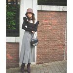 フロントファスナー千鳥マーメイドスカート | プロポーション ボディ  