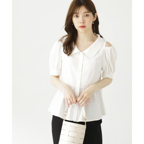 スクエアハートネックブラウス 24SS | ナチュラルビューティー