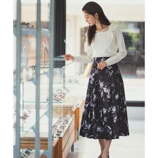 ぼかしフラワースカート | プロポーション ボディドレッシング  
