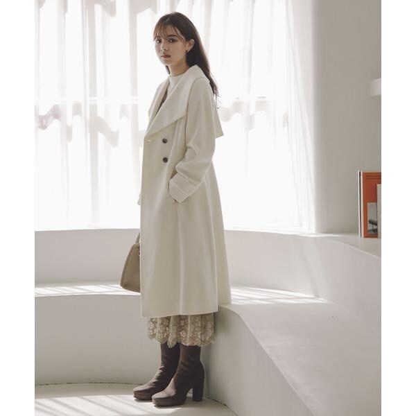 冬の定番マストアイテム！！スタンドカラードレスコート