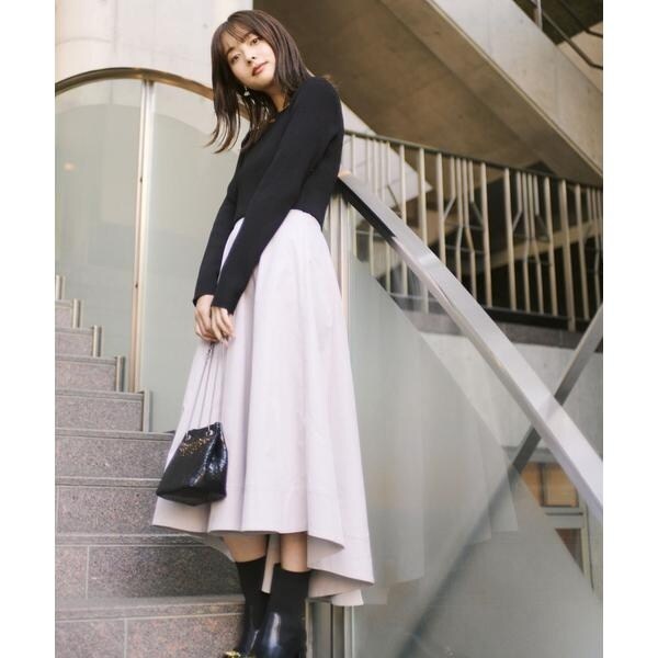 ニットドッキングイレヘムワンピース | プロポーション ボディ