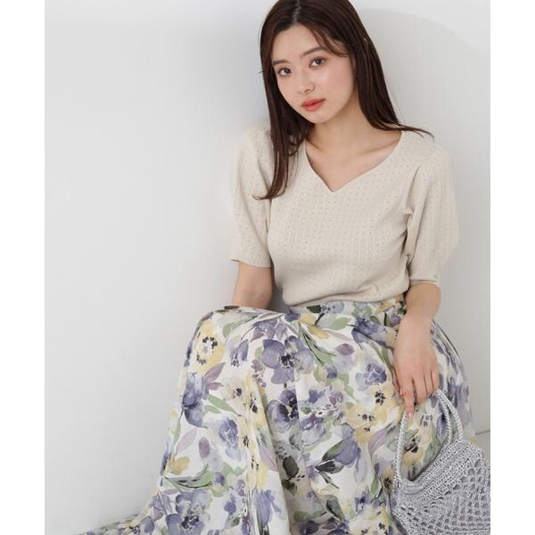 Proportion Body Dressing❤︎可愛いハートカットリブニット ハートカットランダムリブニット | プロポーション ボディ