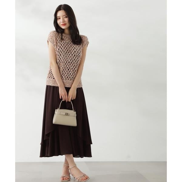 配色ラインニットワンピース 25AW | プロポーション ボディ