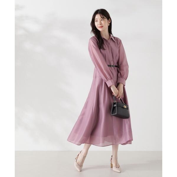maglie per ef-de エフデ シャツワンピース カッティング Maglie par ef-de 2019Autumn｜フランドル（FLANDRE）オンライン