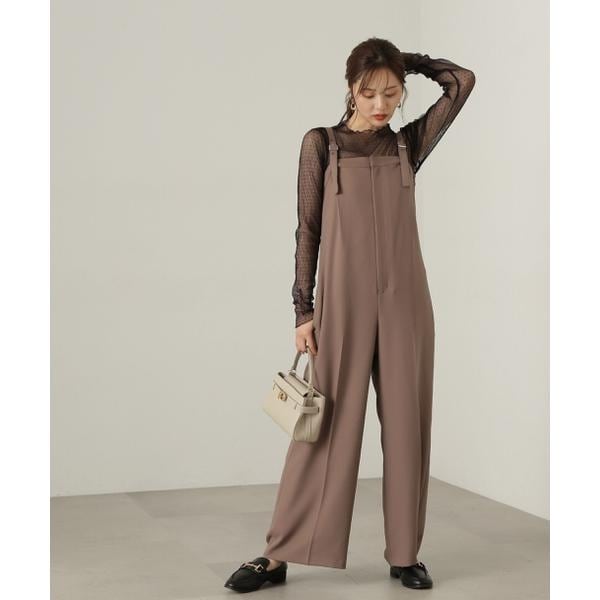 【美品】loin. ロワン ボウタイ オールインワン ベアオールインワン | プロポーション ボディドレッシング(PROPORTION