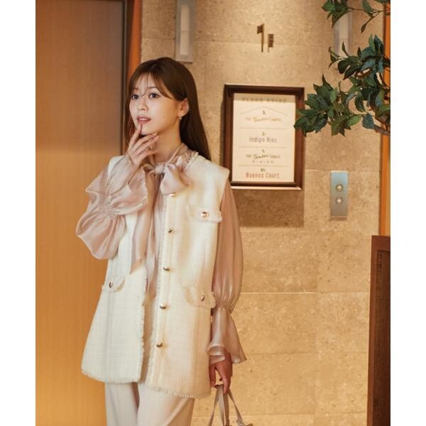 ラメツイードジレ24AW | プロポーション ボディドレッシング