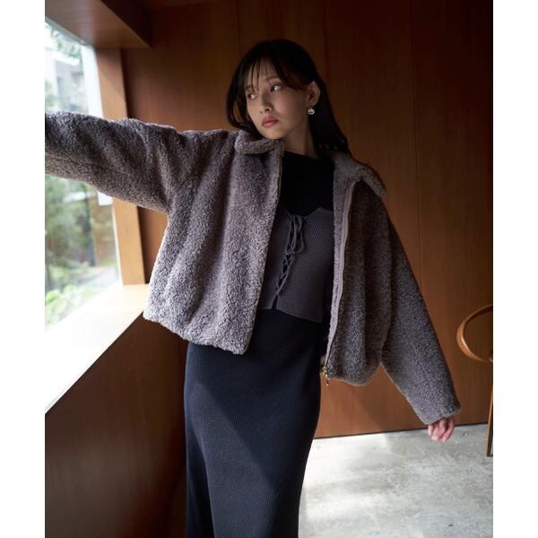 24AW ウールボアブルゾン