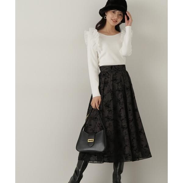 フロッキーフレアスカート 24AW | プロポーション ボディ