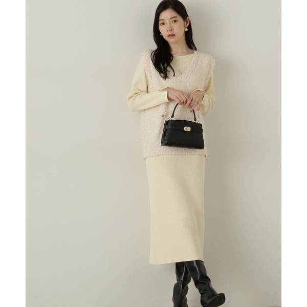 ギャザーティアードワンピース24AW | プロポーション ボディ