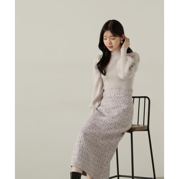 ミックスツイードタイトスカート 24AW | プロポーション ボディ