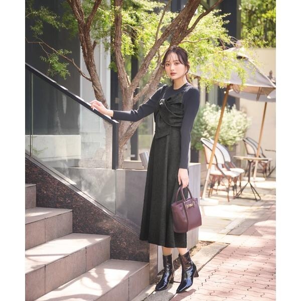 リボンディテールドッキングワンピース | プロポーション ボディ