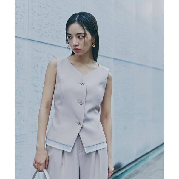 PROPORTION BODY DRESSING バルーン袖ペプラムブラウス バルーン袖ペプラムブラウス | プロポーション ボディ