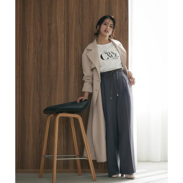 タックワイドパンツ24AW | プロポーション ボディドレッシング