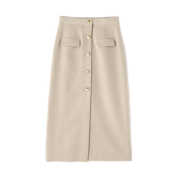 タイムセール‼️BEIGE タイトスカート 後ろファスナー　未使用品 サイドファスナータイトスカート | PROPORTION BODY DRESSING