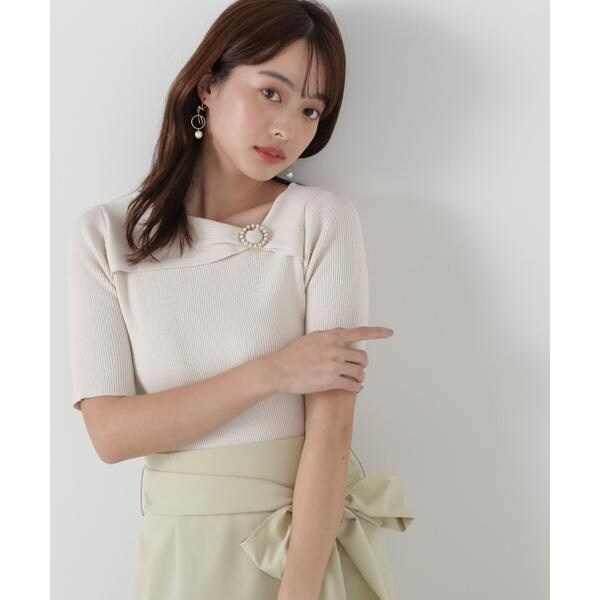 パールデザインニット | PROPORTION BODY DRESSING
