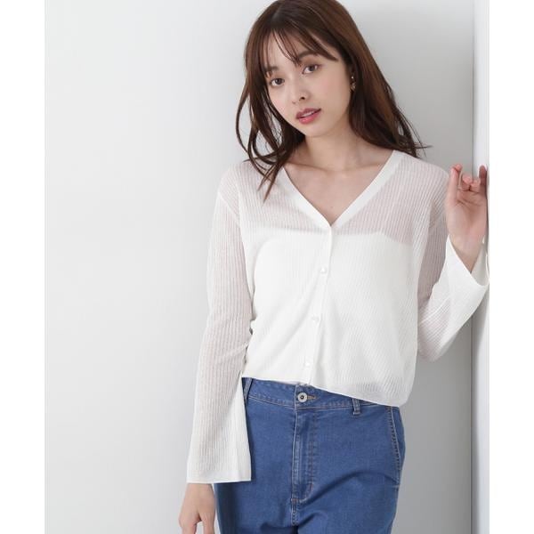追加》CUT-OFF SWEATカーディガン◇2 | ジャーナルスタンダード