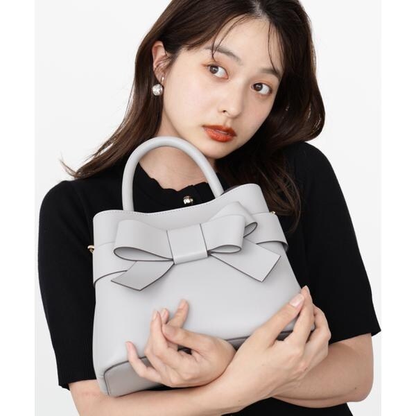 美品　jolly poupee ジョリープッぺ　猫　ブラックハンドバッグ ねこバッグ | ジョリープッペ(Jolly Poupee) | マルイウェブチャネル