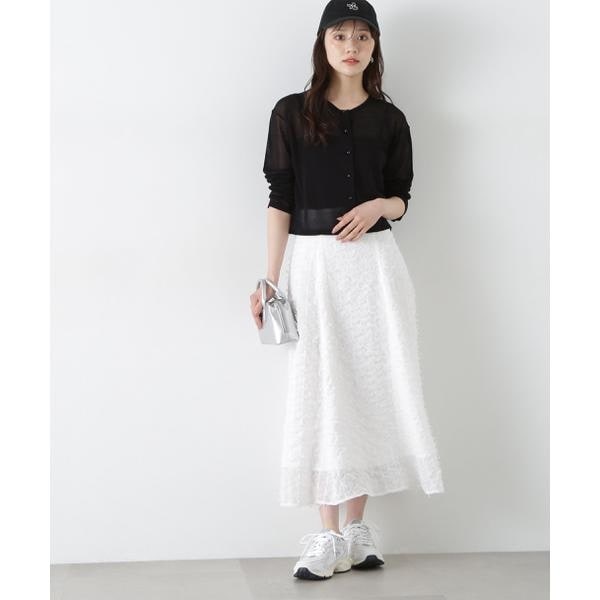 【新品】プロポーションボディドレッシング　リボンチュールフレアスカート リボンチュールフレアスカート | PROPORTION BODY DRESSING