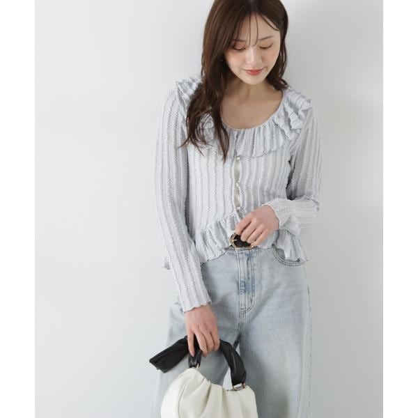 トップス JILL 楽天市場】【SALE／70%OFF】◇レースコンビハイゲージニット