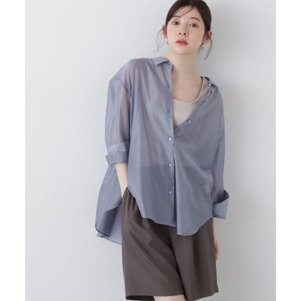 「PROPORTION BODY DRESSING」 キャミソールブラウス MEDIUM ダークグレー レディース PROPORTION BODY DRESSING ブラウス シャツ 2wayフロント