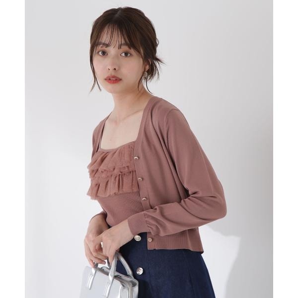 フリル総針ニット | PROPORTION BODY DRESSING（プロポーション