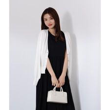 Vネックベーシックカーディガン