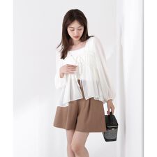 シフォンブラウス