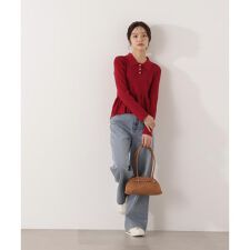 ワイドデニムパンツ