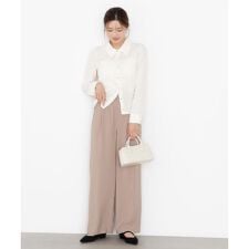 ウエストゴムワイドパンツ